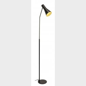 Golvlampa Phelia E27 Svart