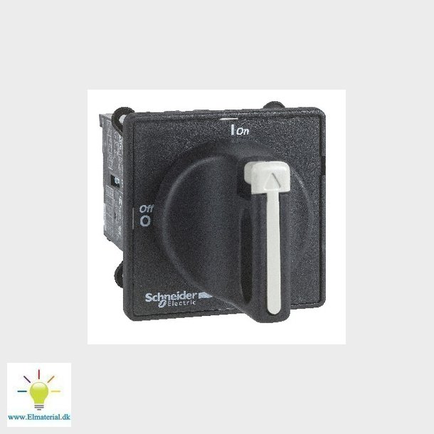 Hovedafbryder 12A 3 polet sort lsbart