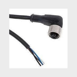 F�lerkabel PUR M12 4-pin hun vinklet 2 meter XZCP1241L2