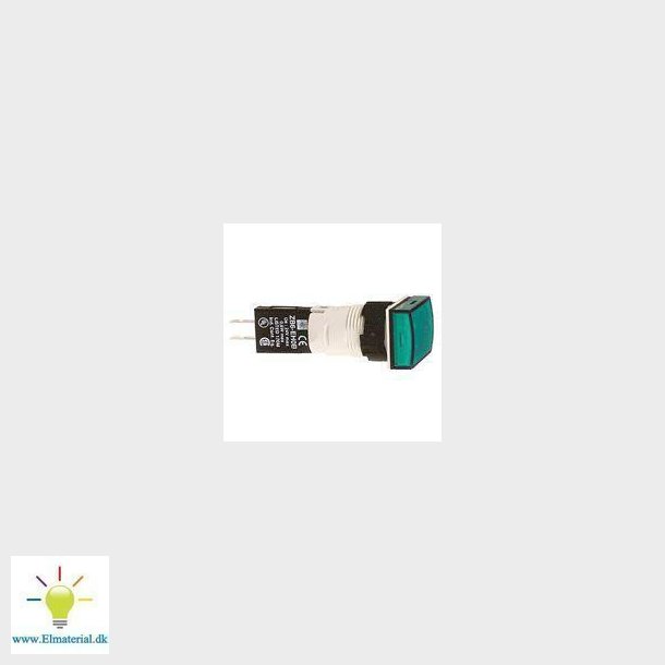 Lampe 16 rektangulr grn XB6DV3BB