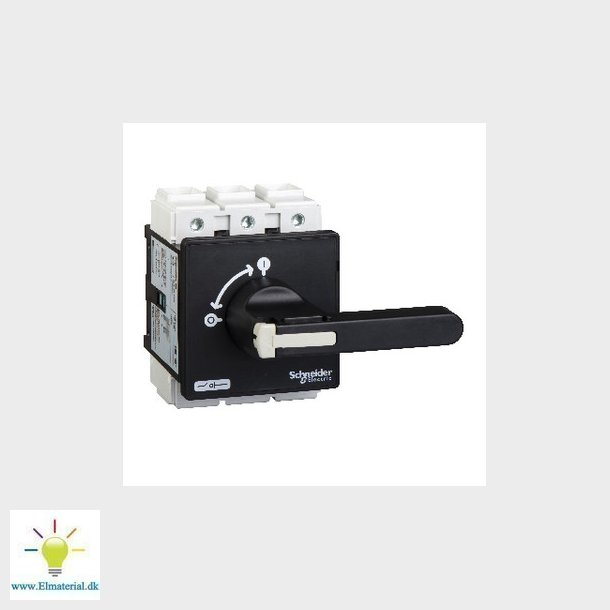 Sikkerhedsafbryder VBF-5 125A 3 polet sort