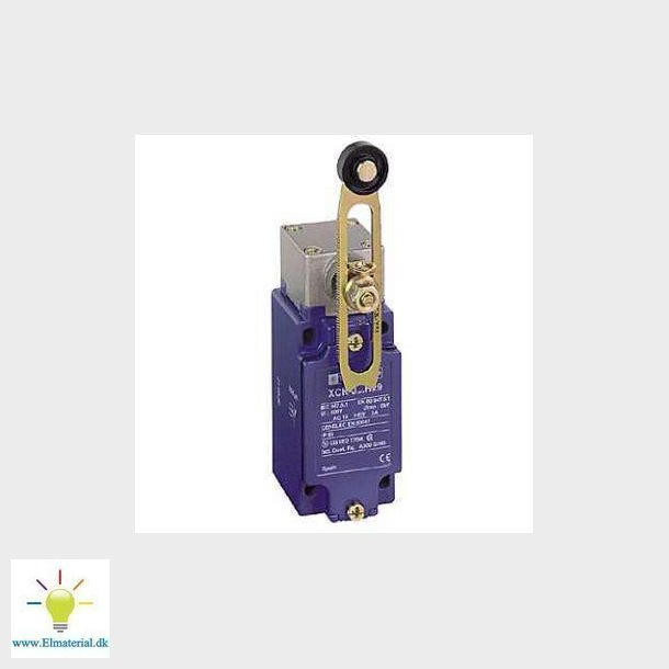 Endestop metal variabel arm med rulle NO+NC gevindhul for M20