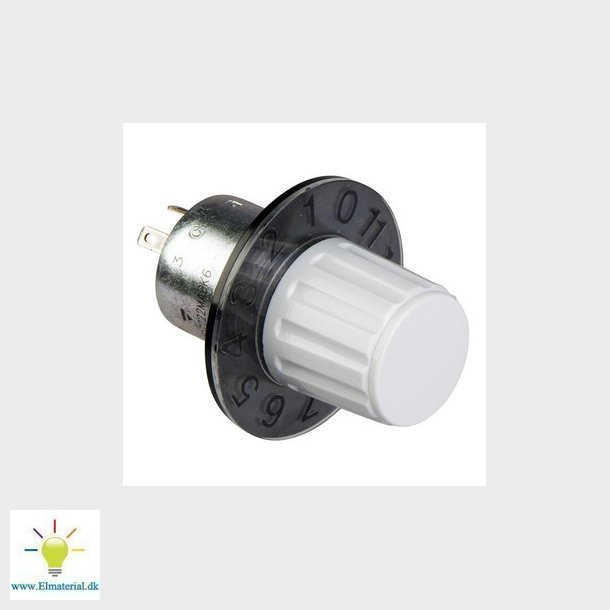 Potentiometer 2,2K-OHM inklusiv knap