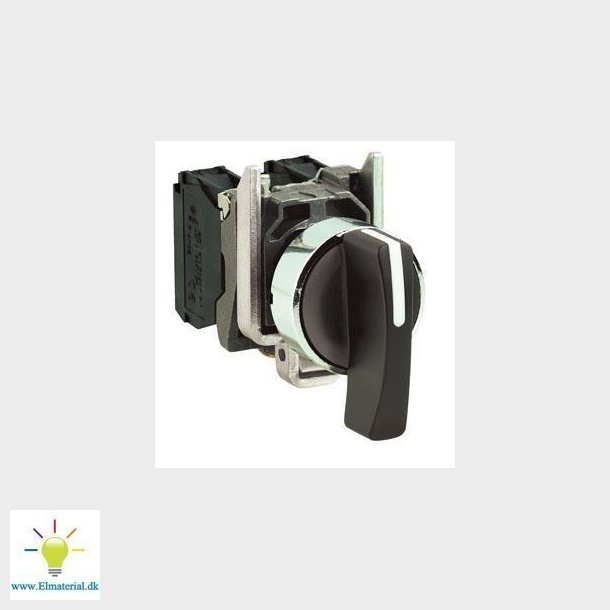 Harmony drejeafbryder komplet med langt greb og 3 positioner med fjeder-retur fra hjre og venstre t