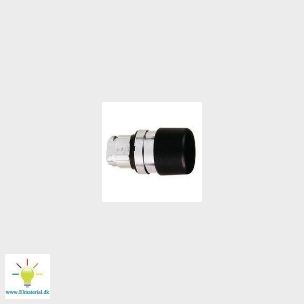 Harmony paddetrykshoved i metal med 30 mm padde i sort farve med fjeder-retur