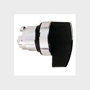 Harmony drejegreb i metal med et langt sort greb med 3 positioner og fjeder-retur til midt