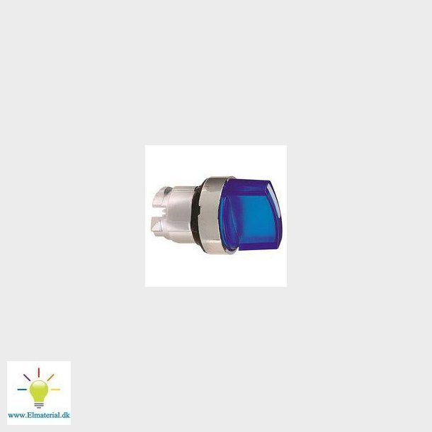 Harmony drejegreb i metal for LED med 2 faste positioner i bl farve