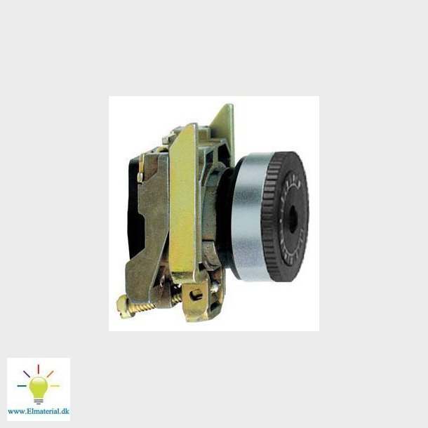 Harmony potentiometerhoved i metal for montering af lst potentiometer med 6 mm aksel