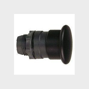 Harmony paddetrykshoved i plast med �40 mm padde i sort farve med fjeder-retur