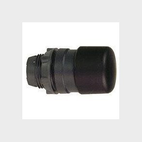 Harmony paddetrykshoved i plast med �30 mm padde i sort farve med fjeder-retur