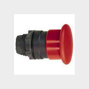 Harmony paddetrykshoved i plast med �40 mm padde i r�d farve med fjeder-retur