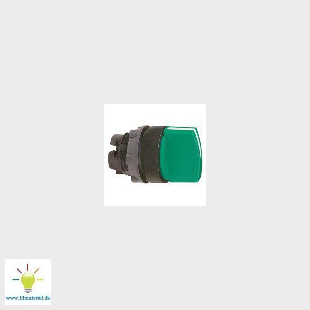 Harmony drejegreb i plast med et kort grnt greb med 2 faste positioner