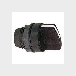 Harmony drejegreb i plast med et kort sort greb med 3 positioner og fjeder-retur til midt