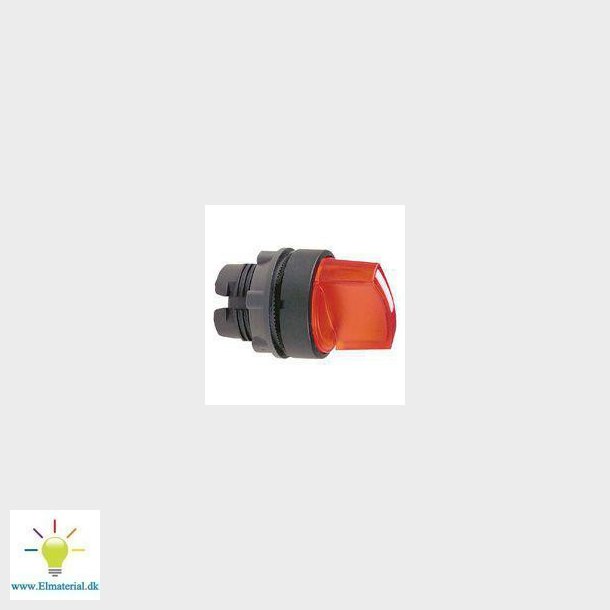 Harmony drejegreb i plast for LED med 2 faste positioner i rd farve