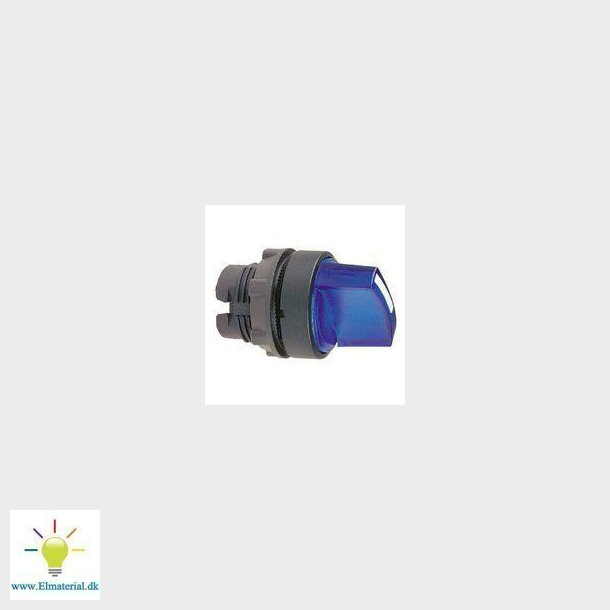 Harmony drejegreb i plast for LED med 2 faste positioner i bl farve
