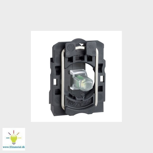 Harmony lampekrop i plast bestende af LED modul i orange farve og 24V AC/DC forsyning
