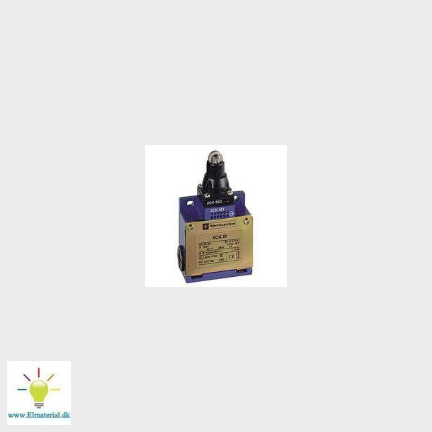 Endestop metal stempel med rulle NO+NC 3XM20