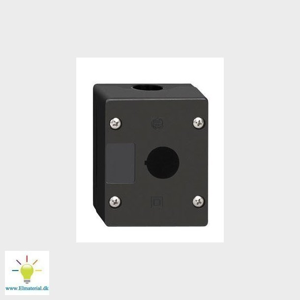 Trykknapbox tom m/1 hul aggresivt milj