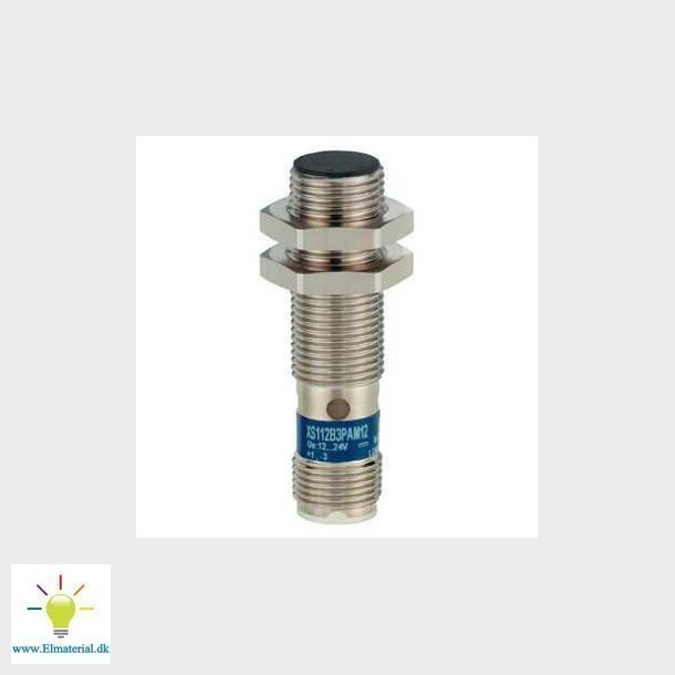 Induktiv IP67fl M12 PNP NO Sn = 4 mm M12-kontakt