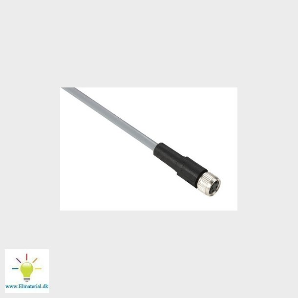Flerkabel PVC M8 4-pin hun lige 10 meter XZCPV0941L10