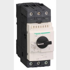 TeSys GV motor circuit breaker GV3P65, termisk magnetisk, 48-65A 30kW@400V Icu50kA, drejegreb