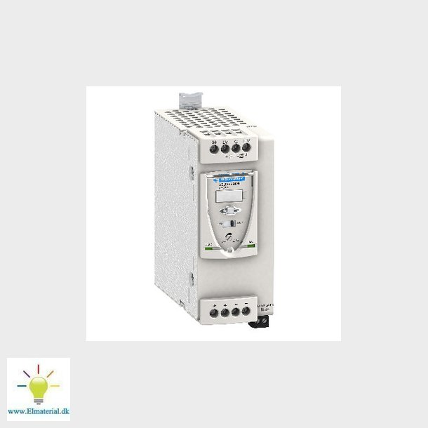 Modicon switchmode strmforsyning universal med 24 VDC 120 W-5 A udgang og 100-500 VAC 1 eller 2-fas