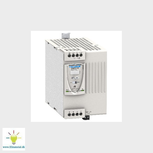 Modicon switchmode strmforsyning universal med 24 VDC 240 W-10 A udgang og 100-500 VAC 1 eller 2-fa