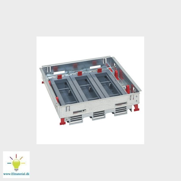 Gulvboks support flex h. horisontalsontal 3x8 moduler