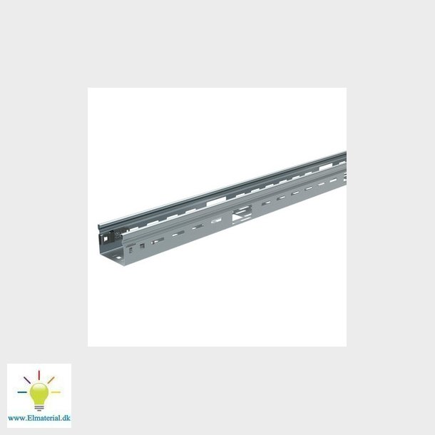 P31 CPC armaturskinne 60x75 pregalvaniseret 3 meter