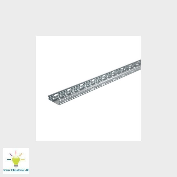 P31 MAS kabelbakke 25x75 varmgalvaniseret 3 meter