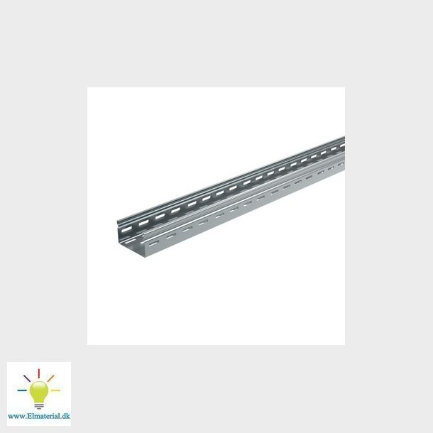 P31 MAS kabelbakke 60x75 varmgalvaniseret 3 meter