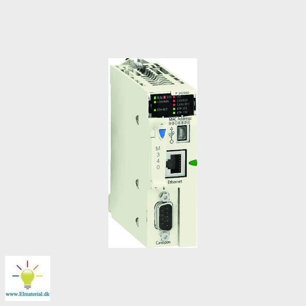 M340 cpu 4096KB canopen og ethernet