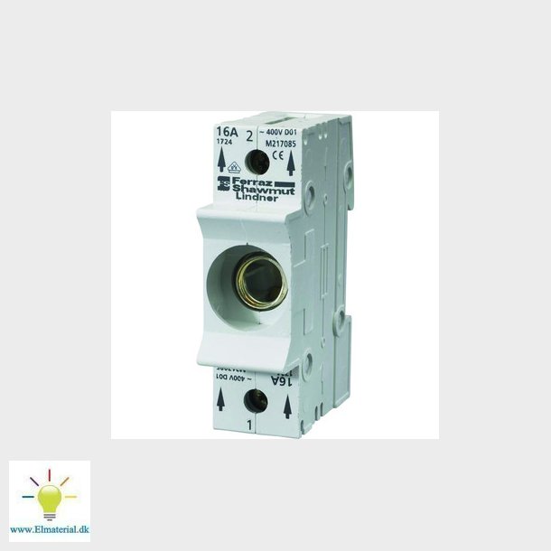 Sikringselement D01 16A 1-pol DIN