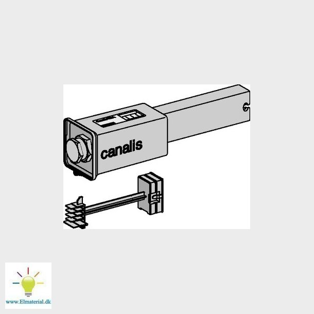 Tilgangsboks venstre 40(25)A 3L+N+PE H