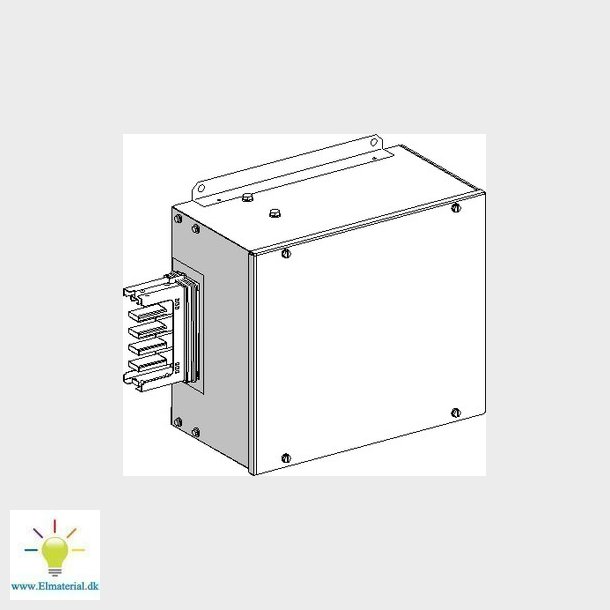 Tilgangsboks 100-250A 3L+N+PE
