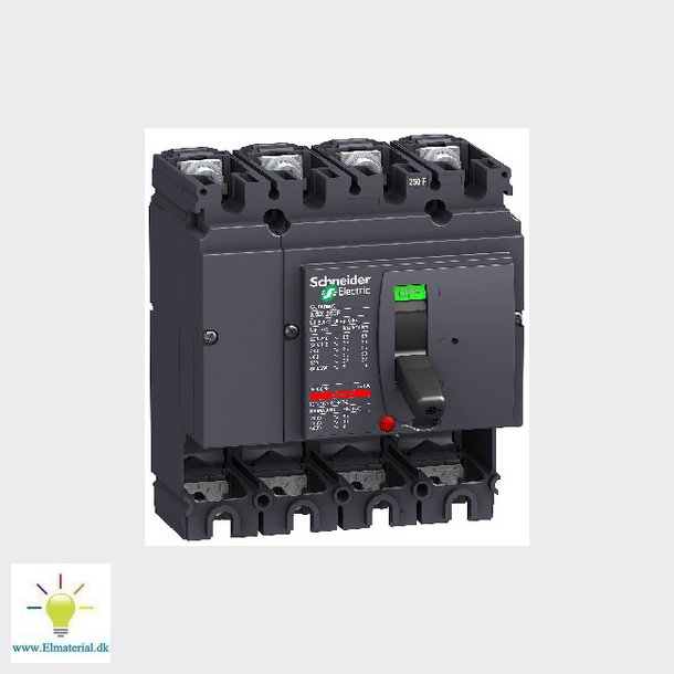 Maksimalafbryder  NSX250F uden rel 4 polet