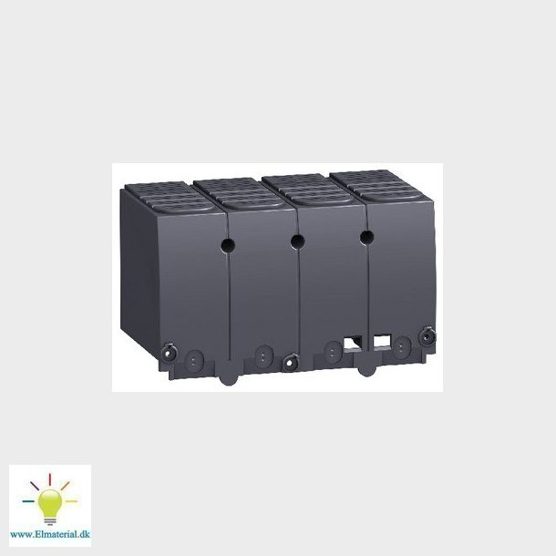 Klemmeafdkning  lang 4 polet til NSX400-630