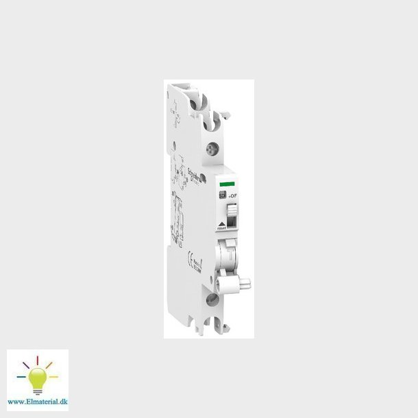 Acti9 hjlpekontakt iOF/SD+OF 415VAC/130VDC 2x1NO + 1NC, enkelt eller dobbelt tilslutning. Bredde 9m