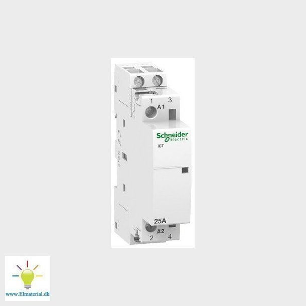Acti9 Kontaktor iCT 25A 2NO 24V 18 mm