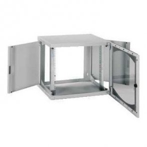 Actassi 19'' Rack 19'' Väggställ med glasdörr, WDH: 600 x 600 x 646 12HE