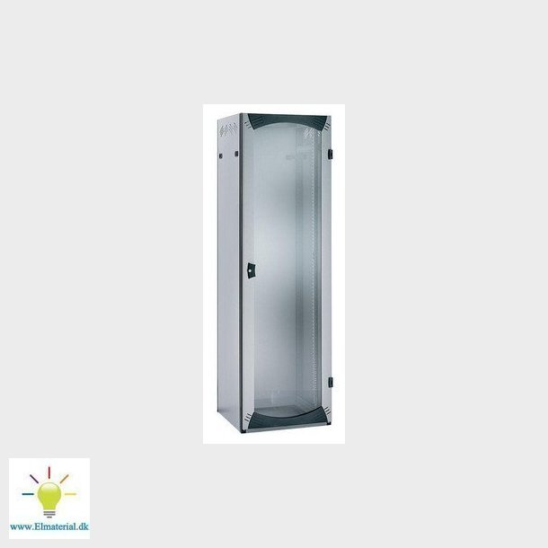 Actassi 19'' Rack 19'' Gulv rack med glasdr, BDH: 800 x 600 x 2000 42HE