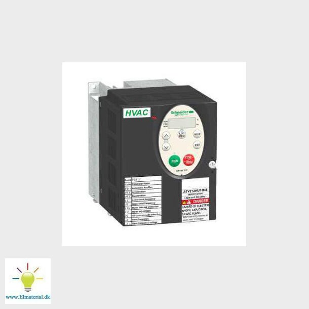 Frekvensomformer 1,5KW 3X400V IP20