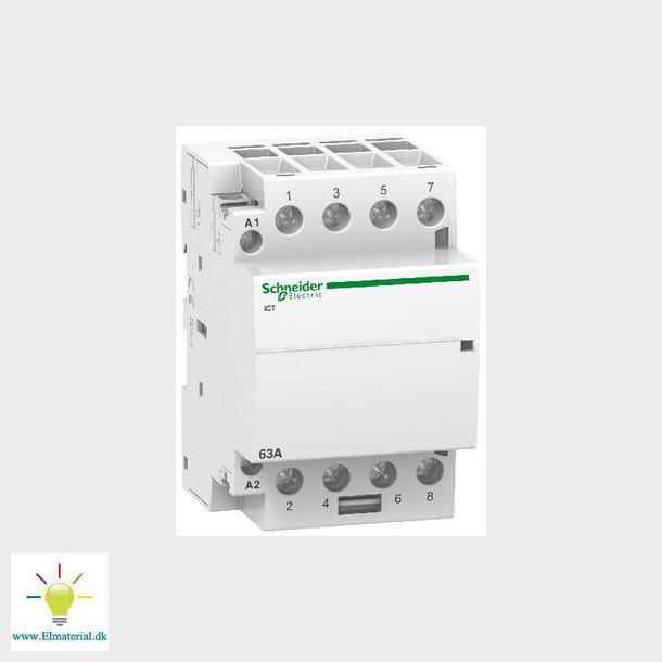 Acti9 Kontaktor iCT 63A 4NO 230V  54 mm