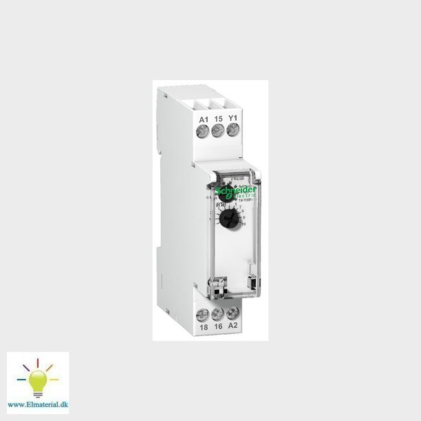 Tidsrel iRTB forsinket frafald 2P 24-240VAC/24VDC, 0,1s til 100t impuls >100ms Bredde 18mm