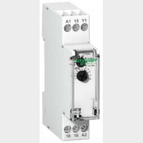 Tidsrel� iRTC forsinket indkobling 2P 24-240VAC/24VDC, 0,1s til 100t impuls >100ms Bredde 18mm