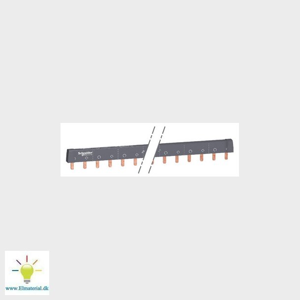 Sljfeskinne 2P 100A 24M