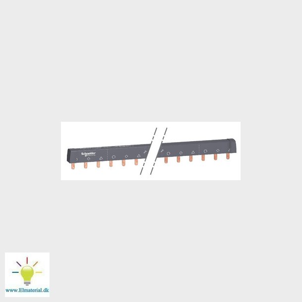 Sljfeskinne 3P 100A 24M