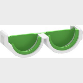 LK FUGA vindtt endestykke for 16 mm fleksrr