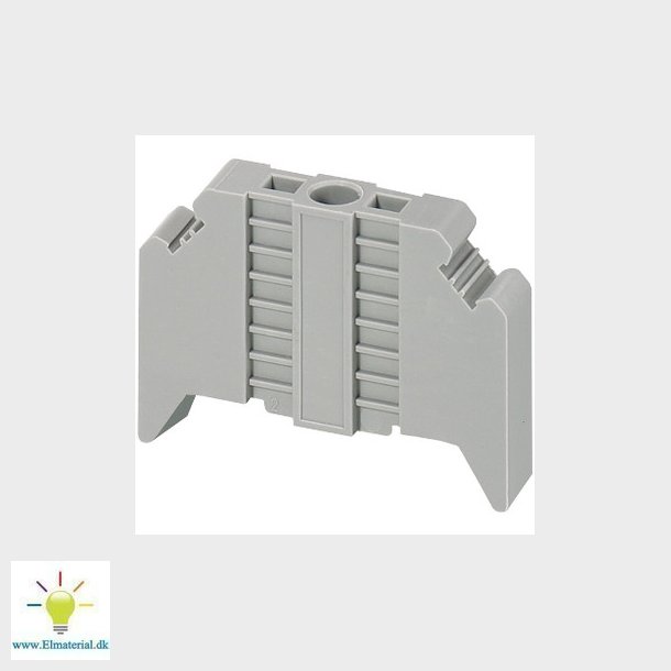 Endestop, skrue for 35mm din-skinne