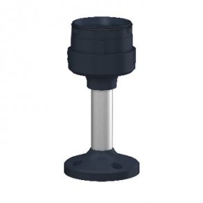 XVU-lyst�rn �60 fod med 100 mm r�r sort